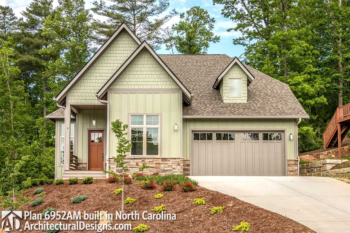 build gallery item - House Plan 6952AM Comes To Life In North Carolina!