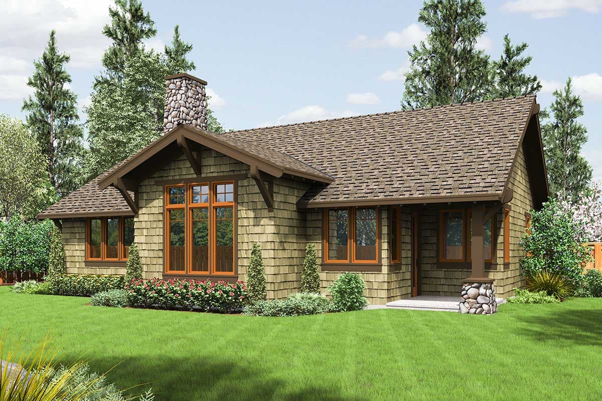 Plan 69521AM: Rustic Craftsman Home Plan - Image #21 - Craftsman, Northwest, Ranch