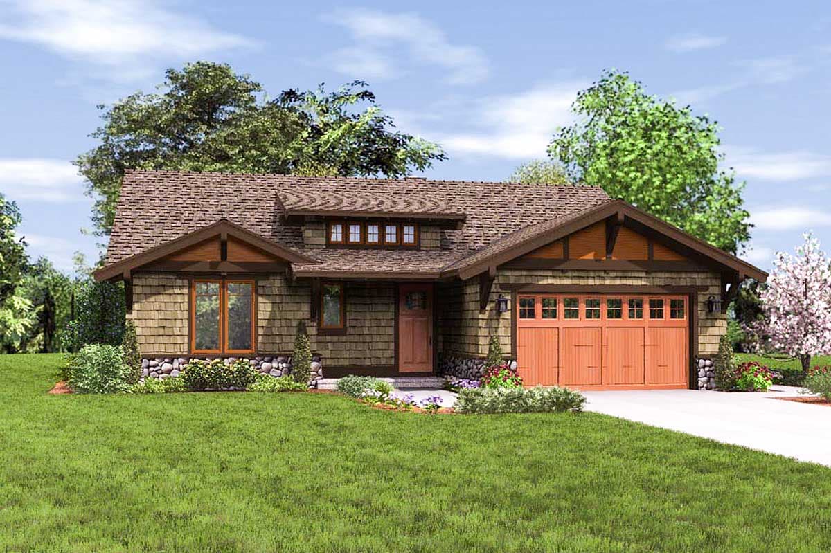 Plan 69521AM: Rustic Craftsman Home Plan - Image #17 - Craftsman, Northwest, Ranch
