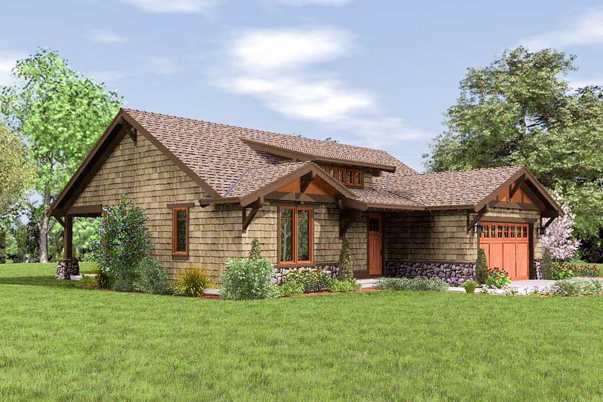 Plan 69521AM: Rustic Craftsman Home Plan - Image #18 - Craftsman, Northwest, Ranch