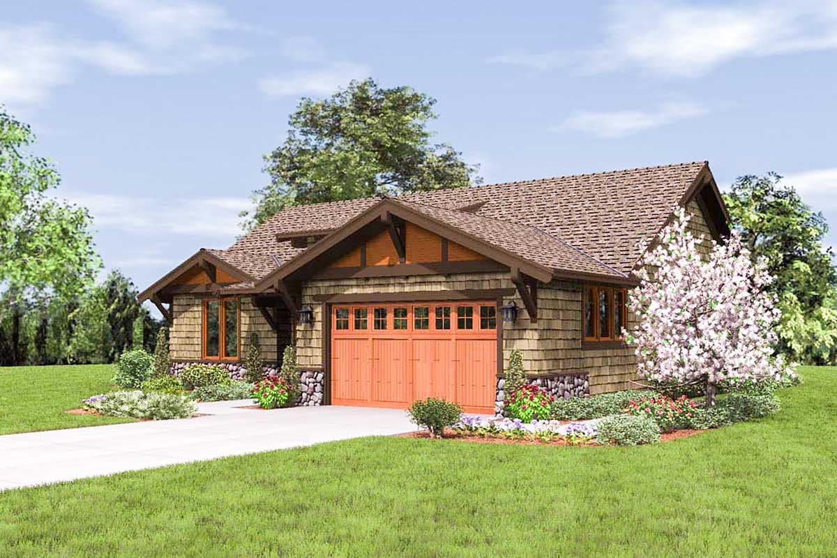 Plan 69521AM: Rustic Craftsman Home Plan - Image #25 - Craftsman, Northwest, Ranch