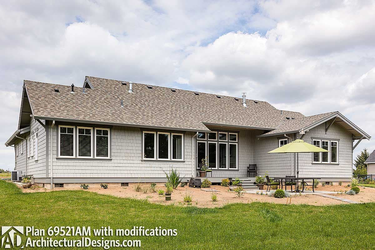 Plan 69521AM: Rustic Craftsman Home Plan - Image #5 - Craftsman, Northwest, Ranch