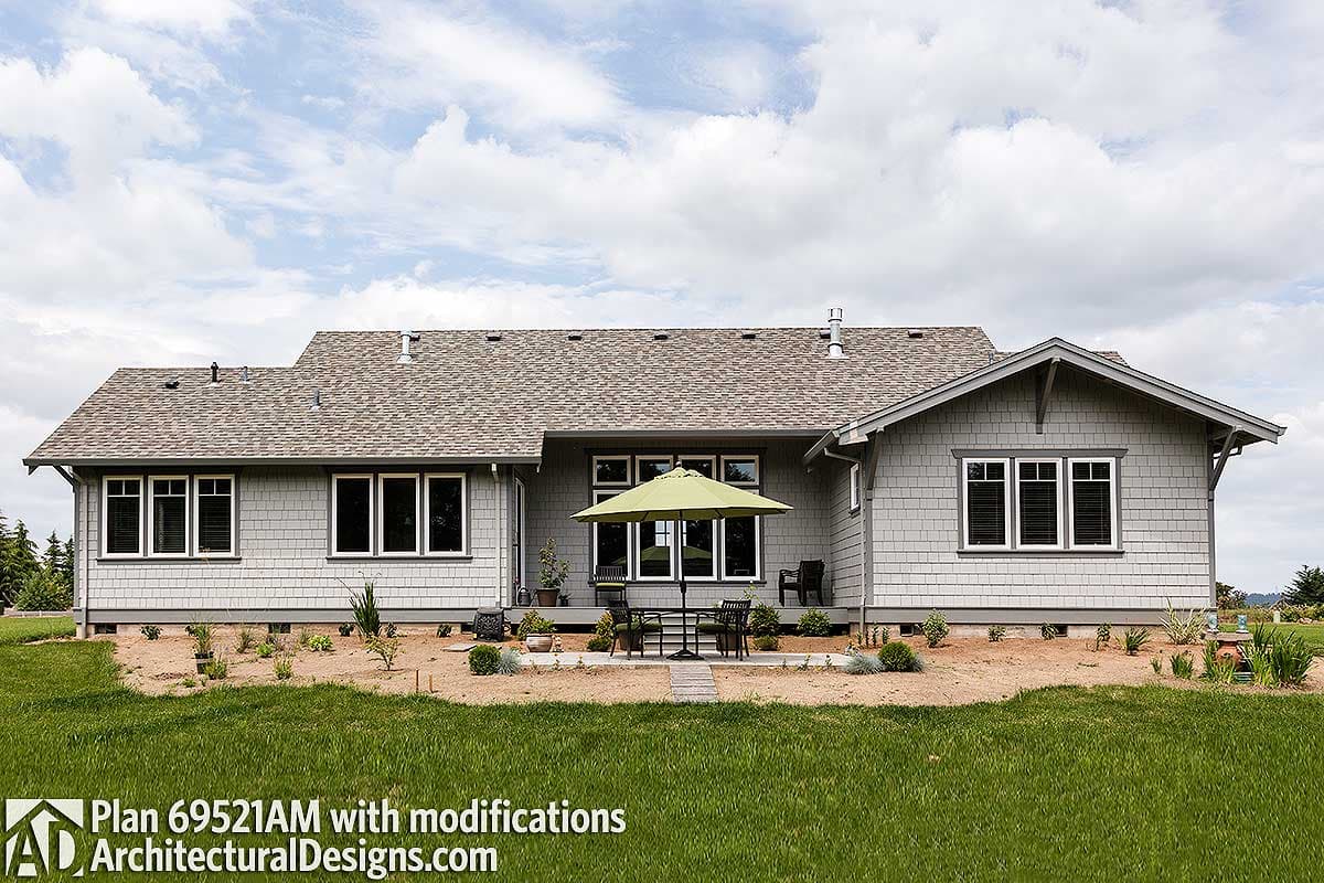 Plan 69521AM: Rustic Craftsman Home Plan - Image #7 - Craftsman, Northwest, Ranch