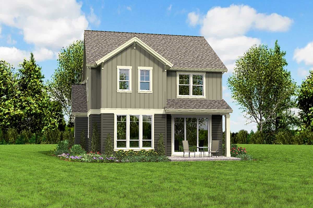 Plan 69522AM: Craftsman Cottage With Gabled Entry - 1635 Sq Ft - Image #8 - Craftsman, Northwest, Shingle