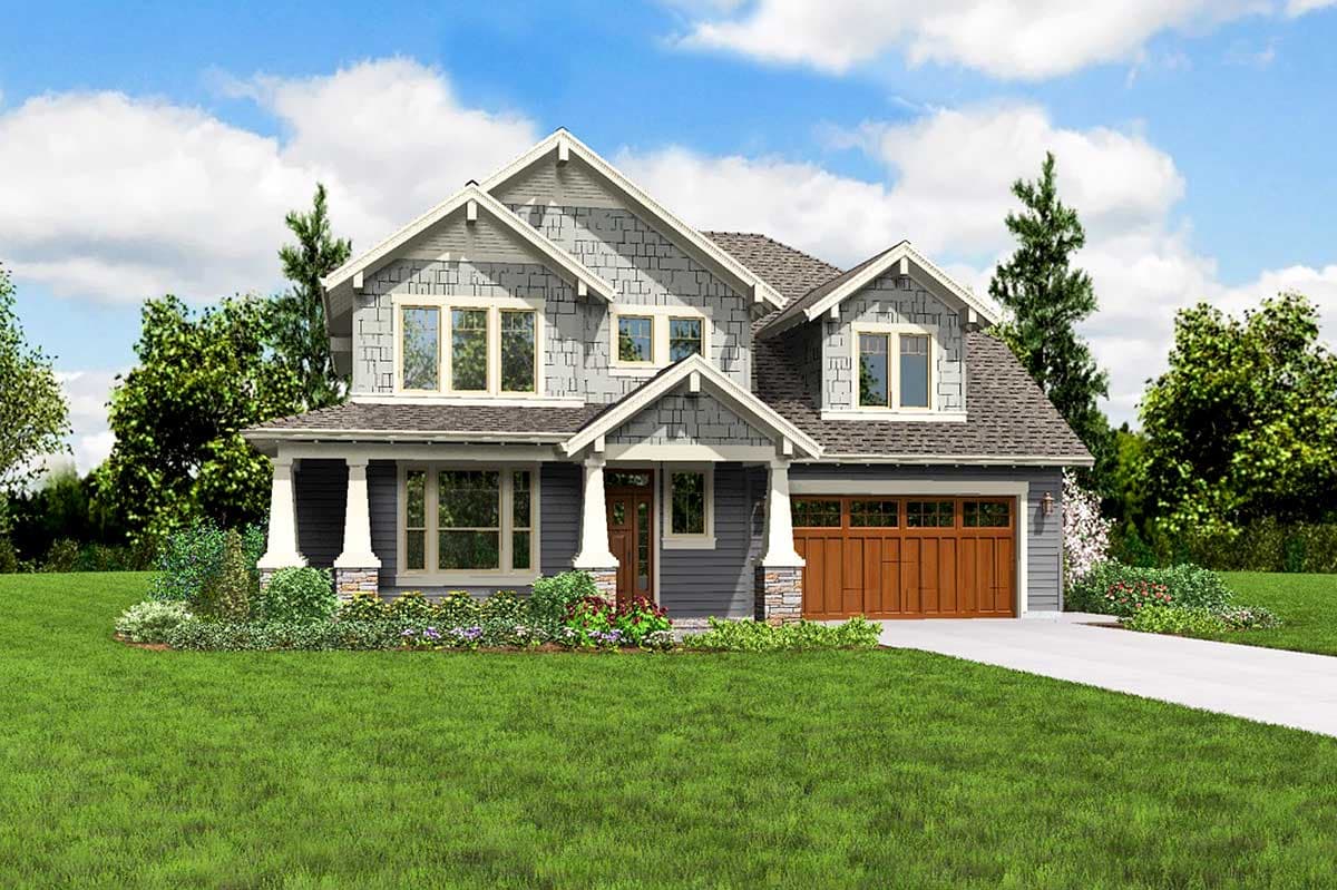 Plan 69525AM: Small Footprint, Big Personality - Image #48 - Craftsman, Northwest, Shingle