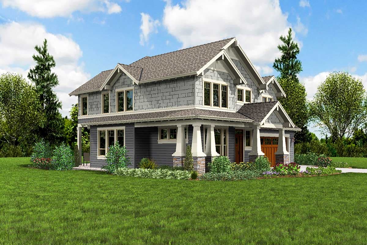 Plan 69525AM: Small Footprint, Big Personality - Image #49 - Craftsman, Northwest, Shingle
