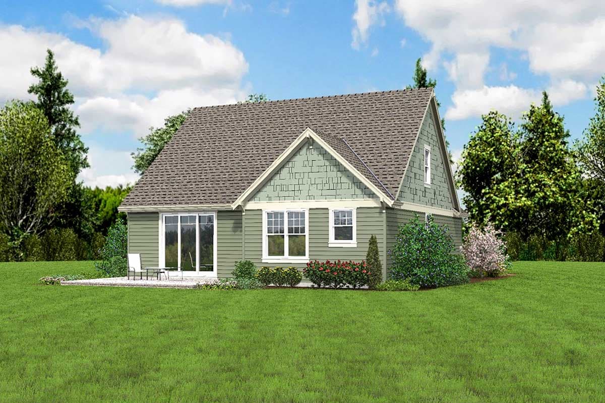 Plan 69526AM: Compact Northwest Home Plan - 1986 Sq FT - Image #6 - Cottage, Craftsman, Northwest, Shingle