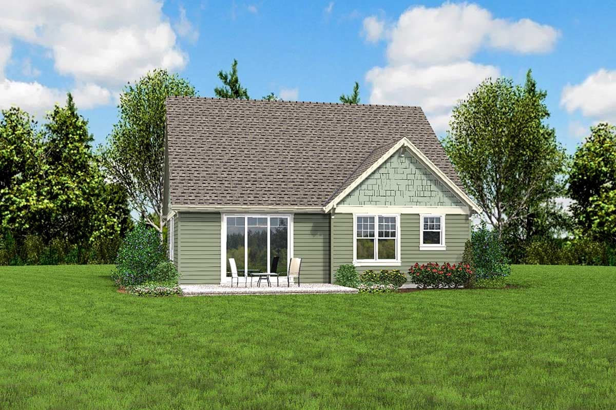 Plan 69526AM: Compact Northwest Home Plan - 1986 Sq FT - Image #8 - Cottage, Craftsman, Northwest, Shingle