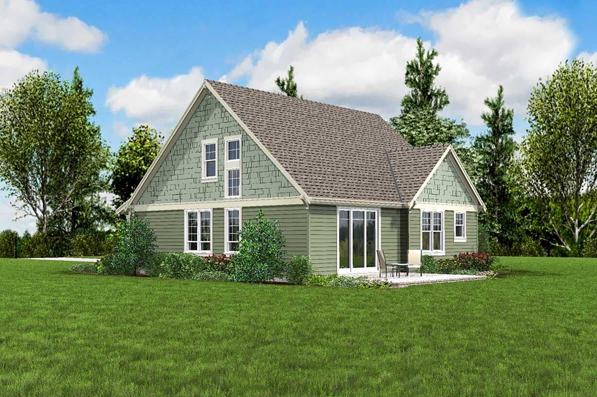 Plan 69526AM: Compact Northwest Home Plan - 1986 Sq FT - Image #9 - Cottage, Craftsman, Northwest, Shingle