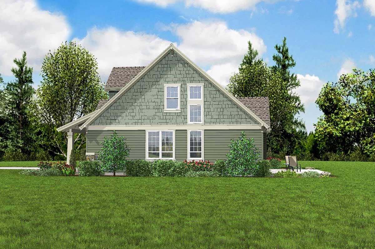 Plan 69526AM: Compact Northwest Home Plan - 1986 Sq FT - Image #10 - Cottage, Craftsman, Northwest, Shingle