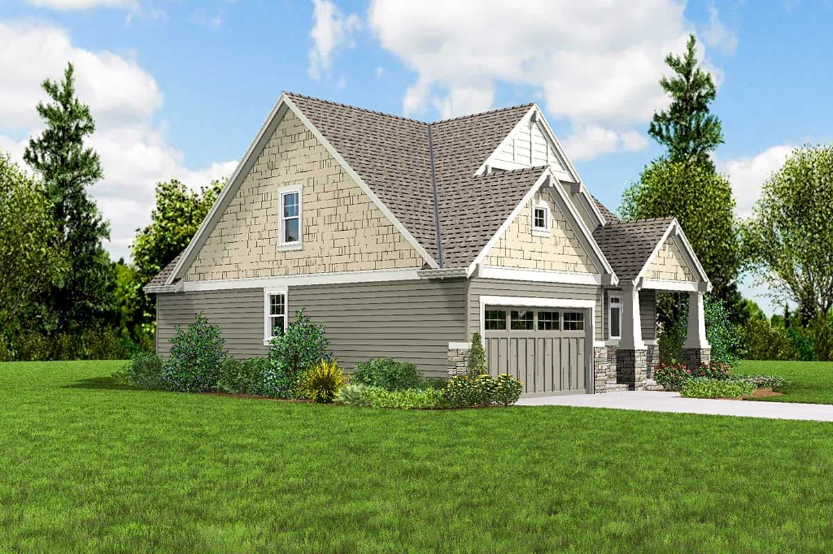 Plan 69527AM: Craftsman Cottage House Plan With Flexible Bedrooms - 1912 Sq Ft - Image #10 - Cottage, Craftsman, Northwest