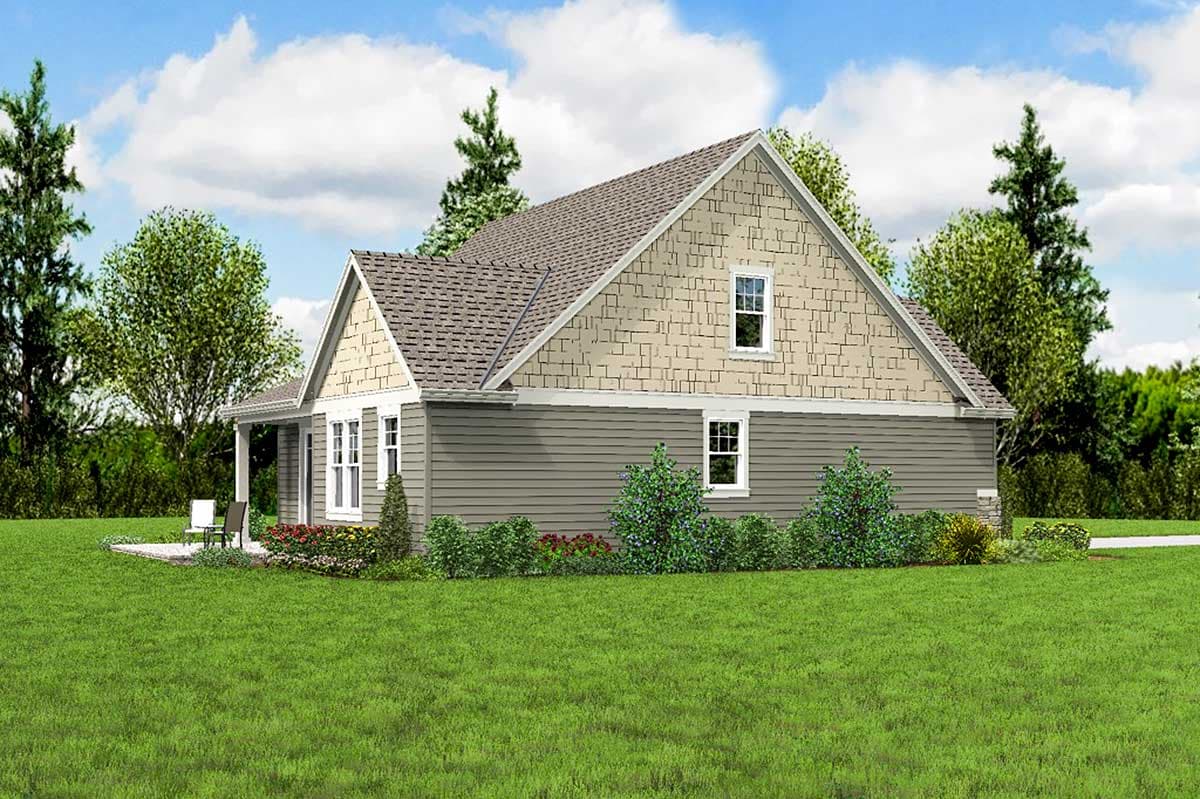 Plan 69527AM: Craftsman Cottage House Plan With Flexible Bedrooms - 1912 Sq Ft - Image #12 - Cottage, Craftsman, Northwest