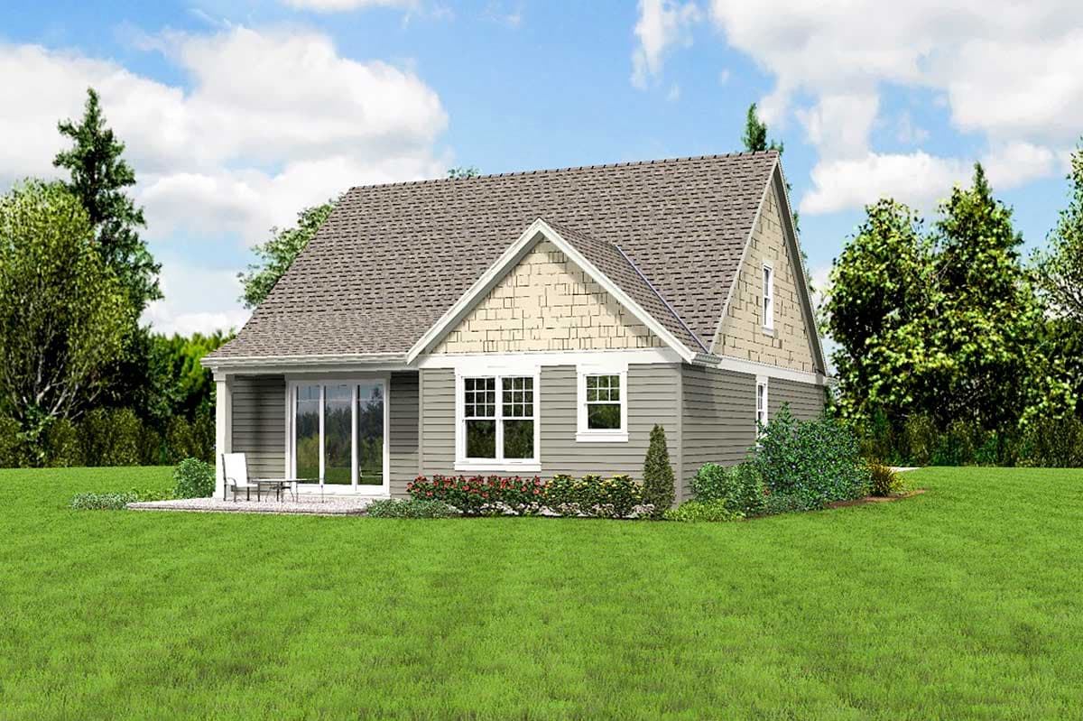 Plan 69527AM: Craftsman Cottage House Plan With Flexible Bedrooms - 1912 Sq Ft - Image #13 - Cottage, Craftsman, Northwest