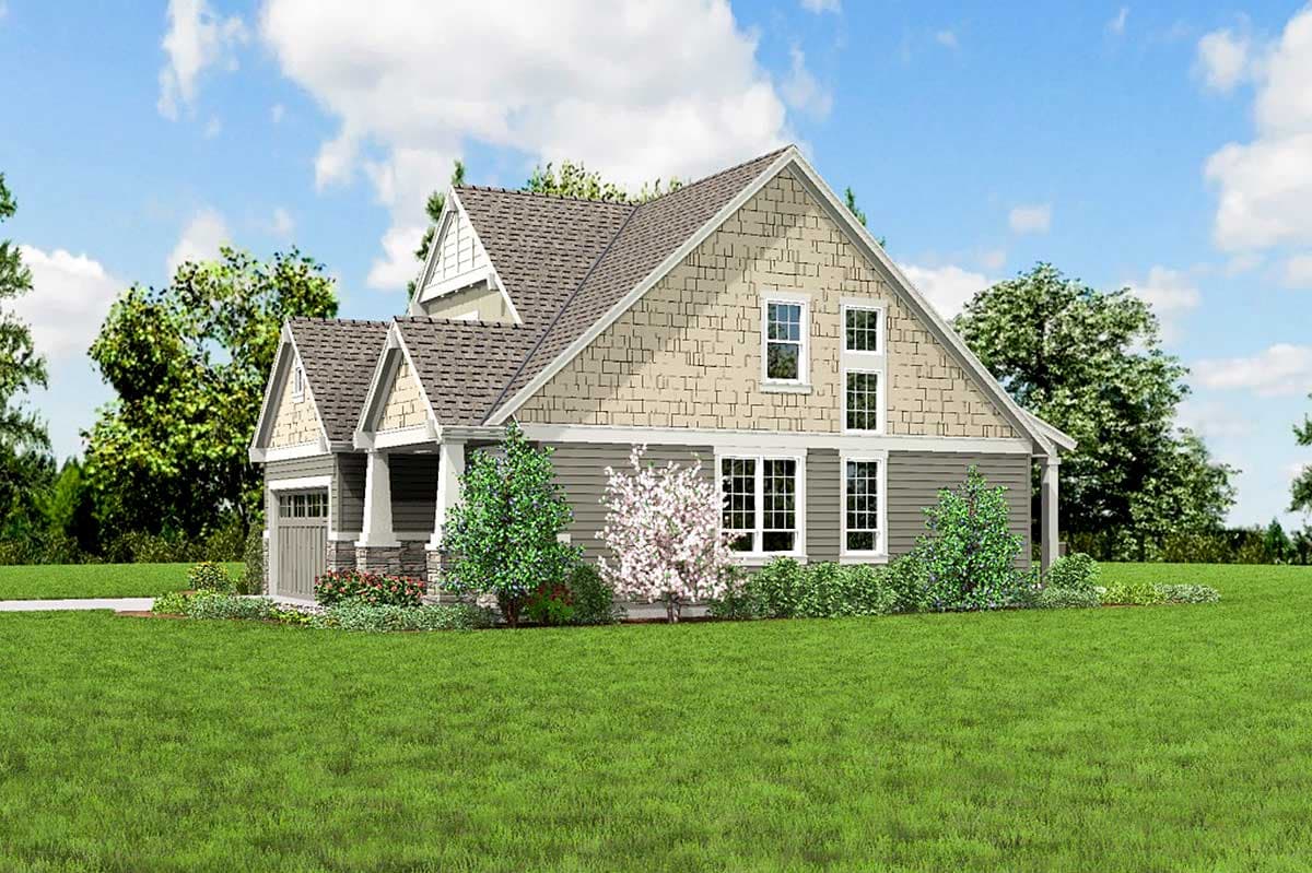 Plan 69527AM: Craftsman Cottage House Plan With Flexible Bedrooms - 1912 Sq Ft - Image #18 - Cottage, Craftsman, Northwest
