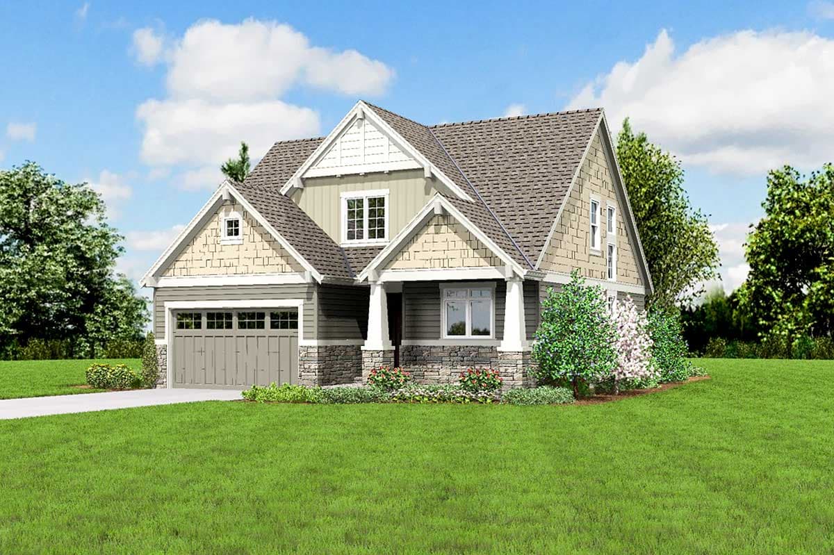Plan 69527AM: Craftsman Cottage House Plan With Flexible Bedrooms - 1912 Sq Ft - Image #19 - Cottage, Craftsman, Northwest