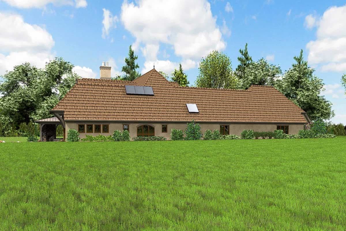 Plan 69532AM: Storybook 3 Bedroom Home Plan - Image #41 - European, Traditional