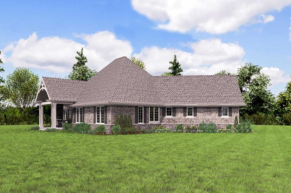 Plan 69533AM: 3 Bedroom Craftsman Home Plan - Image #10 - Craftsman, Northwest, Shingle