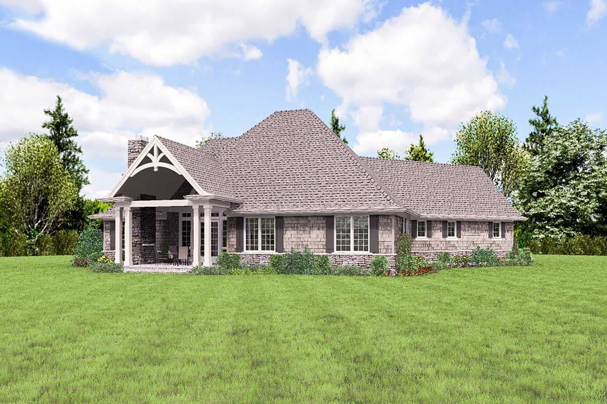 Plan 69533AM: 3 Bedroom Craftsman Home Plan - Image #11 - Craftsman, Northwest, Shingle