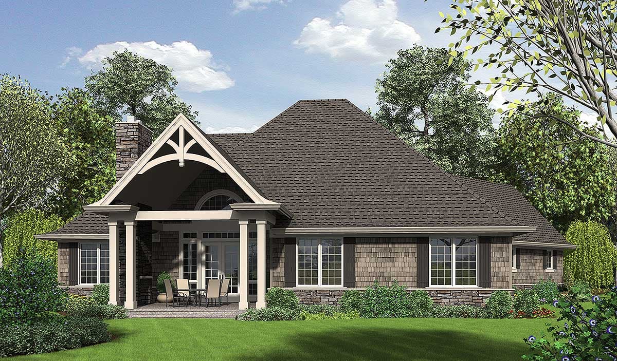 Plan 69533AM: 3 Bedroom Craftsman Home Plan - Image #12 - Craftsman, Northwest, Shingle
