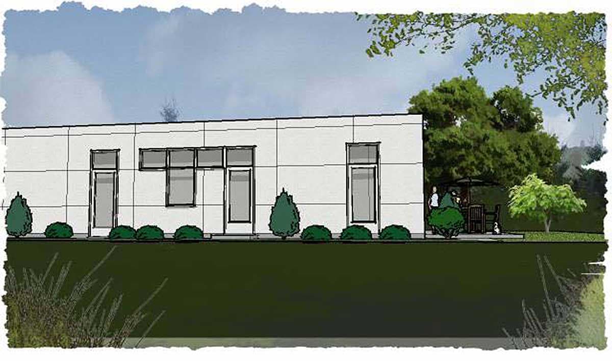 Plan 69535AM: 3 Bedroom Contemporary House Plan - 1624 Sq Ft - Image #7 - Contemporary, Modern