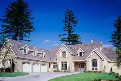 Epitome of European Style House Plan - 3505 Sq Ft