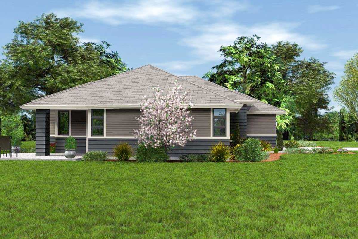 Plan 69540AM: Classic With a Contemporary Twist - Image #4 - Contemporary, Northwest, Ranch