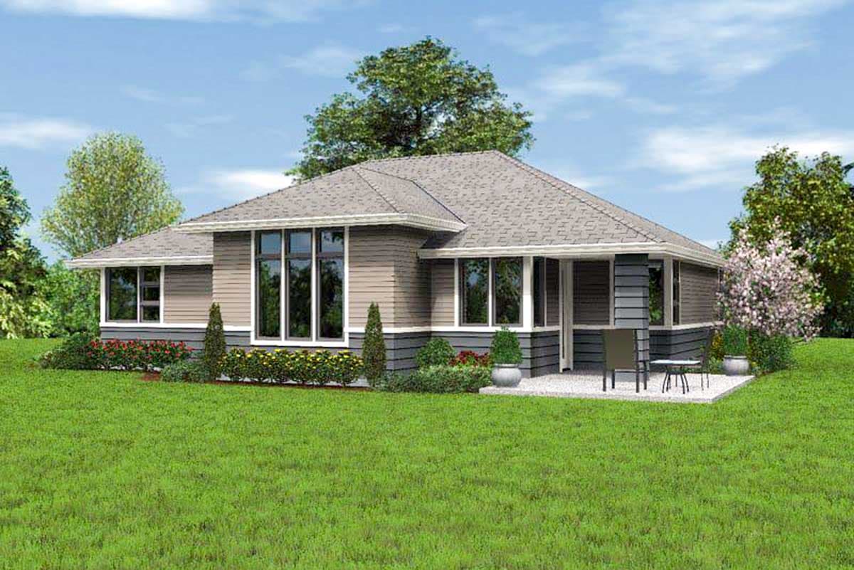 Plan 69540AM: Classic With a Contemporary Twist - Image #7 - Contemporary, Northwest, Ranch