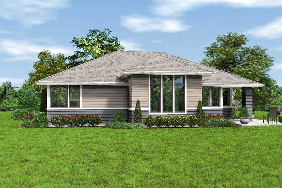 Plan 69540AM: Classic With a Contemporary Twist - Image #8 - Contemporary, Northwest, Ranch