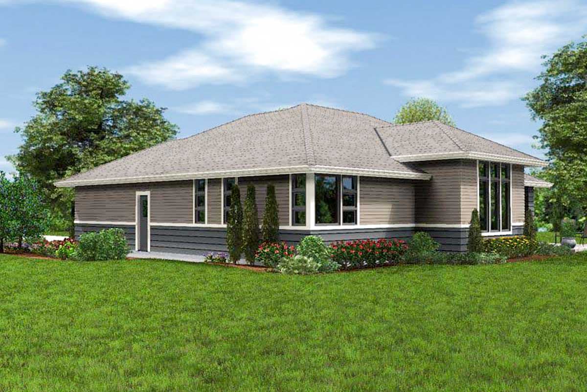 Plan 69540AM: Classic With a Contemporary Twist - Image #9 - Contemporary, Northwest, Ranch