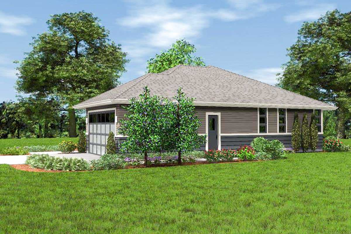 Plan 69540AM: Classic With a Contemporary Twist - Image #11 - Contemporary, Northwest, Ranch