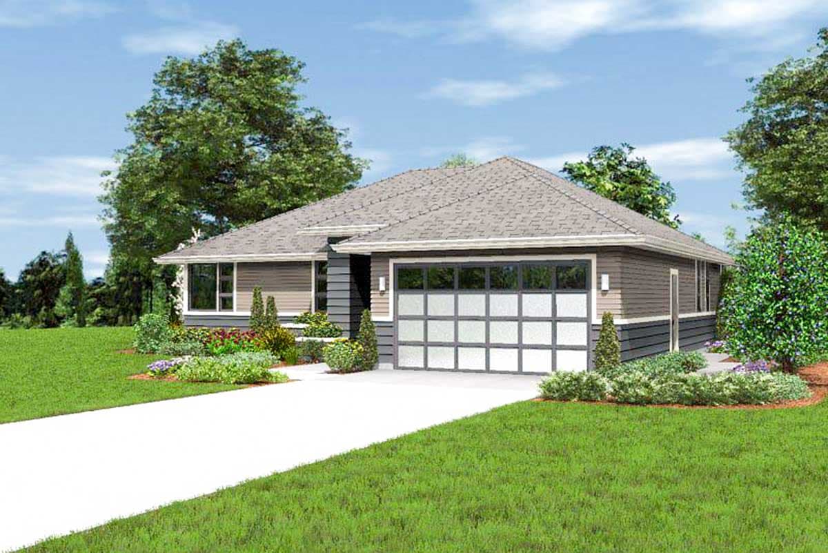 Plan 69540AM: Classic With a Contemporary Twist - Image #12 - Contemporary, Northwest, Ranch