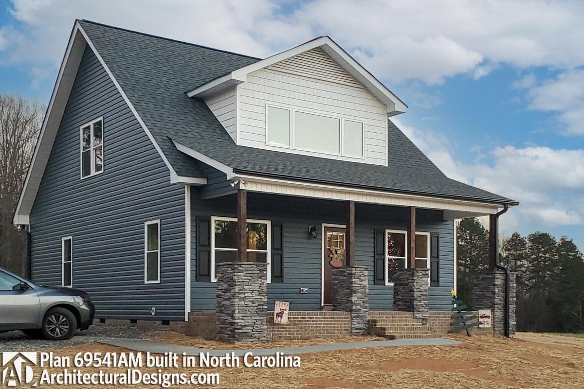 build gallery item - House Plan 69541AM Comes to Life in North Carolina (a third time!)