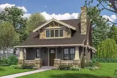 Bungalow With Open Floor Plan & Loft