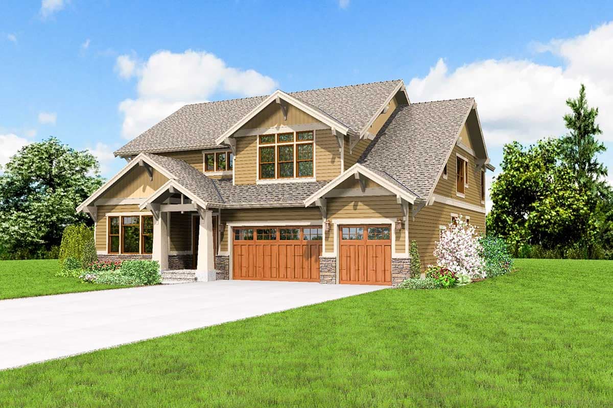 Plan 69542AM: Craftsman Built For Comfort - Image #12 - Craftsman, Northwest