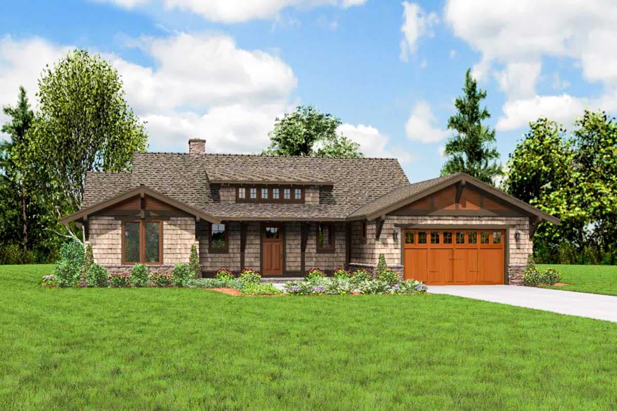 Plan 69545AM: Rustic Craftsman With Shed Dormer - Image #17 - Craftsman, Mountain, Northwest, Ranch