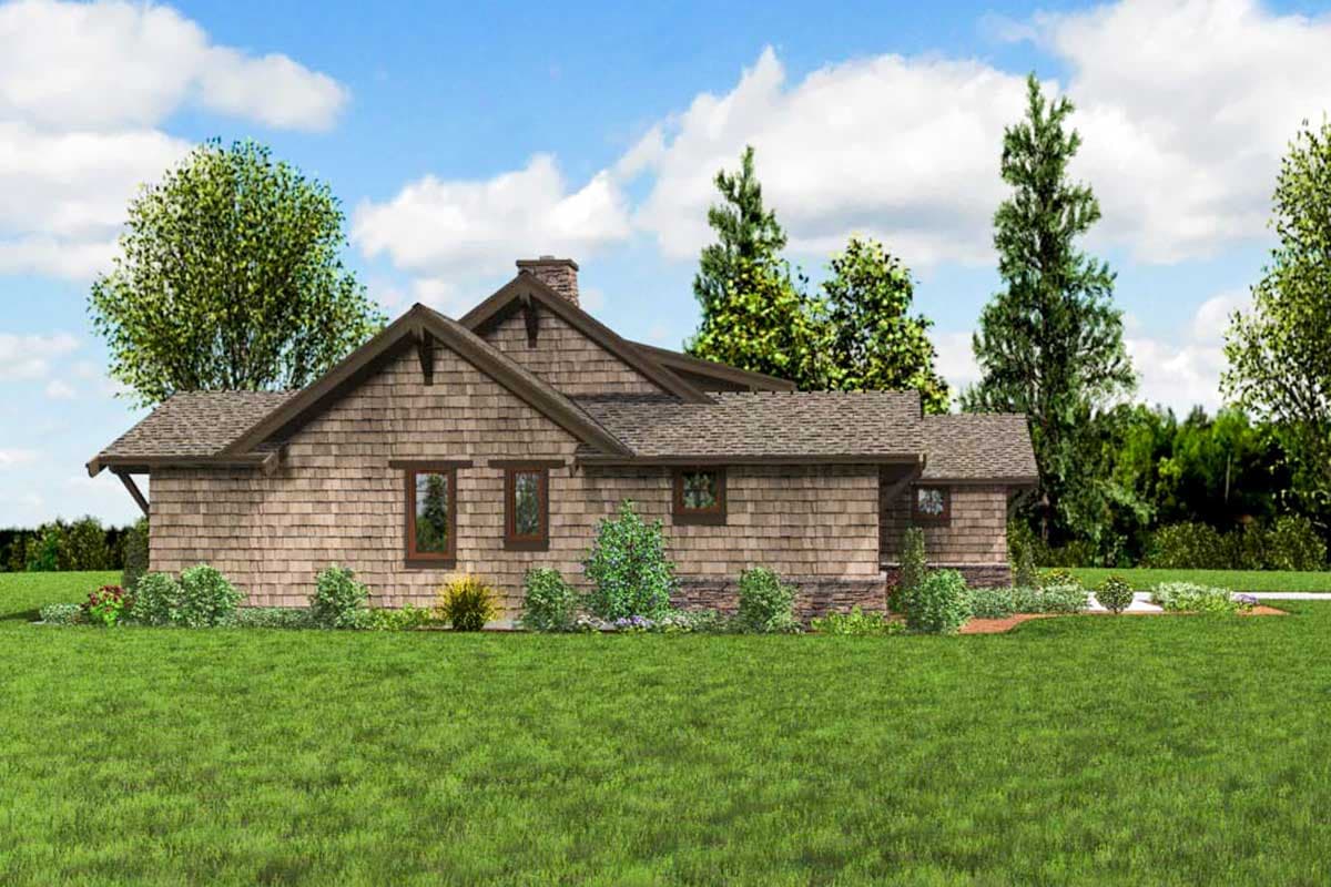 Plan 69545AM: Rustic Craftsman With Shed Dormer - Image #19 - Craftsman, Mountain, Northwest, Ranch