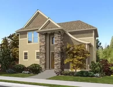 Sloping Lot and an Alley Garage