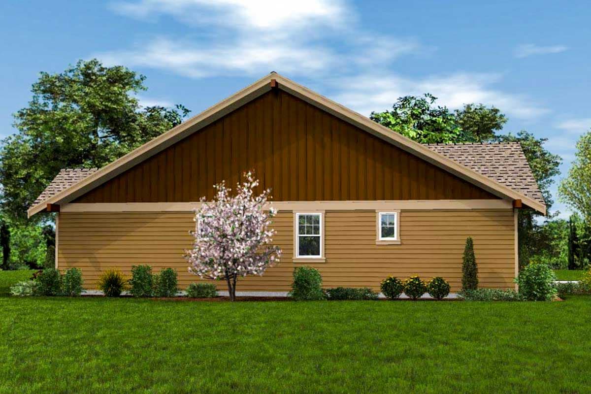 Plan 69554AM: 3 Bedroom Craftsman Ranch Home Plan - 1529 Sq Ft - Image #7 - Cottage, Craftsman, Northwest, Ranch