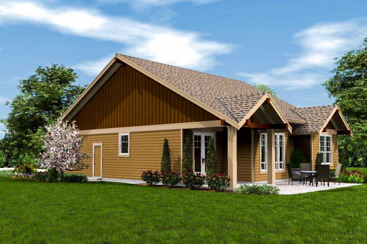 Plan 69554AM: 3 Bedroom Craftsman Ranch Home Plan - 1529 Sq Ft - Image #12 - Cottage, Craftsman, Northwest, Ranch