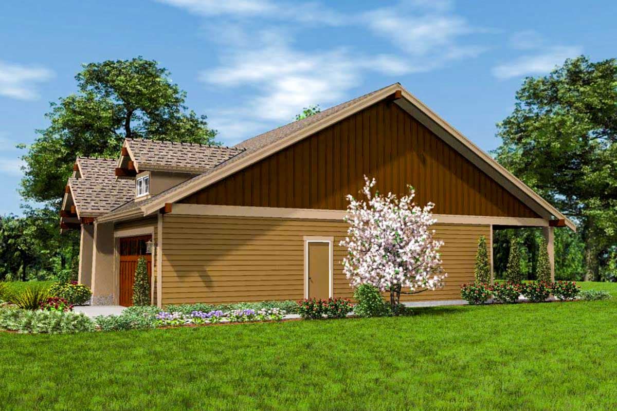 Plan 69554AM: 3 Bedroom Craftsman Ranch Home Plan - 1529 Sq Ft - Image #14 - Cottage, Craftsman, Northwest, Ranch