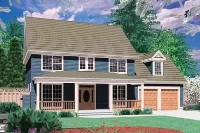 Comfortable Country Home Plan