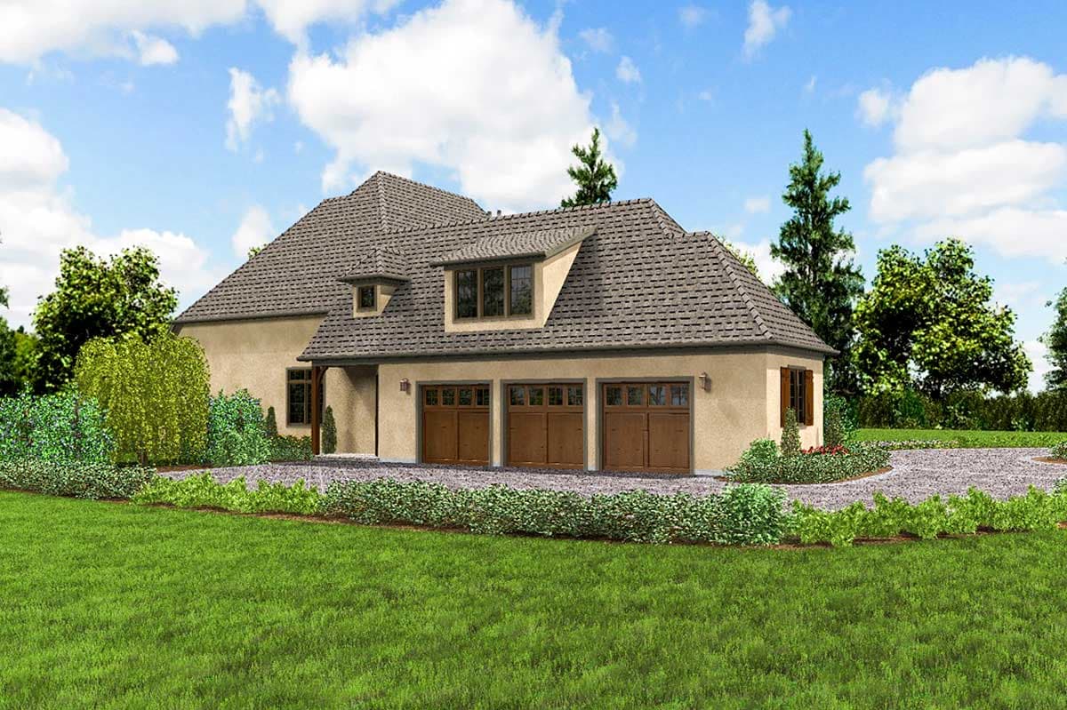 Plan 69578AM: French Country Elegance - 2930 Sq Ft - Image #5 - European, French Country