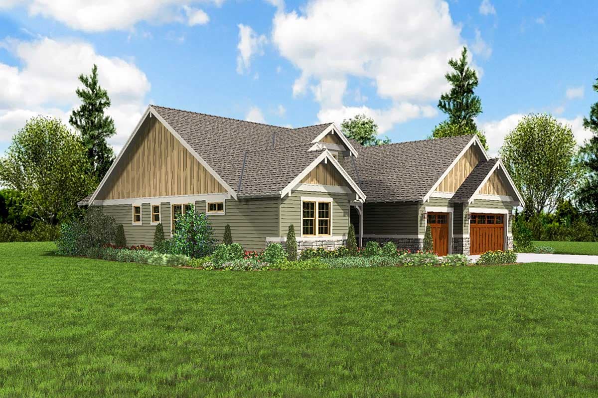 Plan 69579AM: Attractive 3 Bedroom Craftsman Ranch - Image #30 - Craftsman, Northwest, Ranch