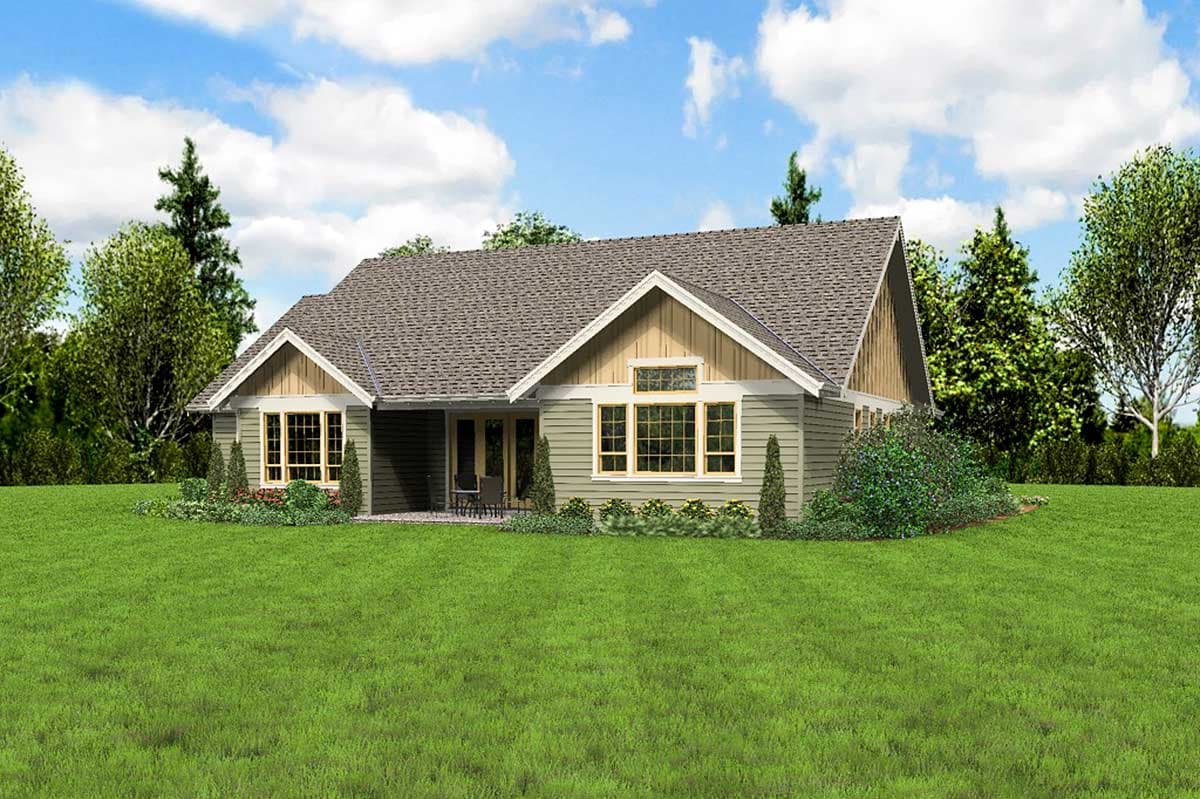 Plan 69579AM: Attractive 3 Bedroom Craftsman Ranch - Image #34 - Craftsman, Northwest, Ranch