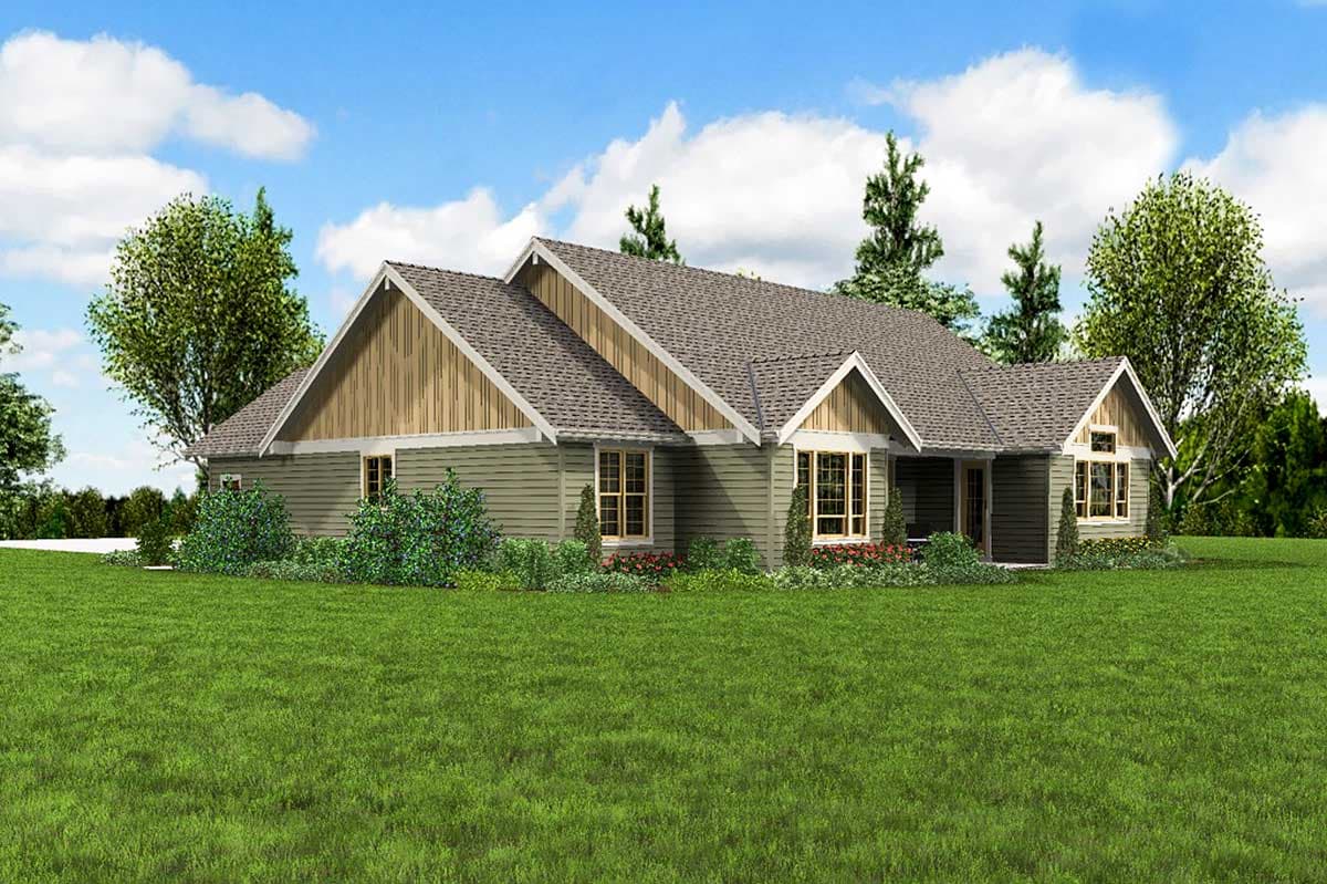 Plan 69579AM: Attractive 3 Bedroom Craftsman Ranch - Image #36 - Craftsman, Northwest, Ranch