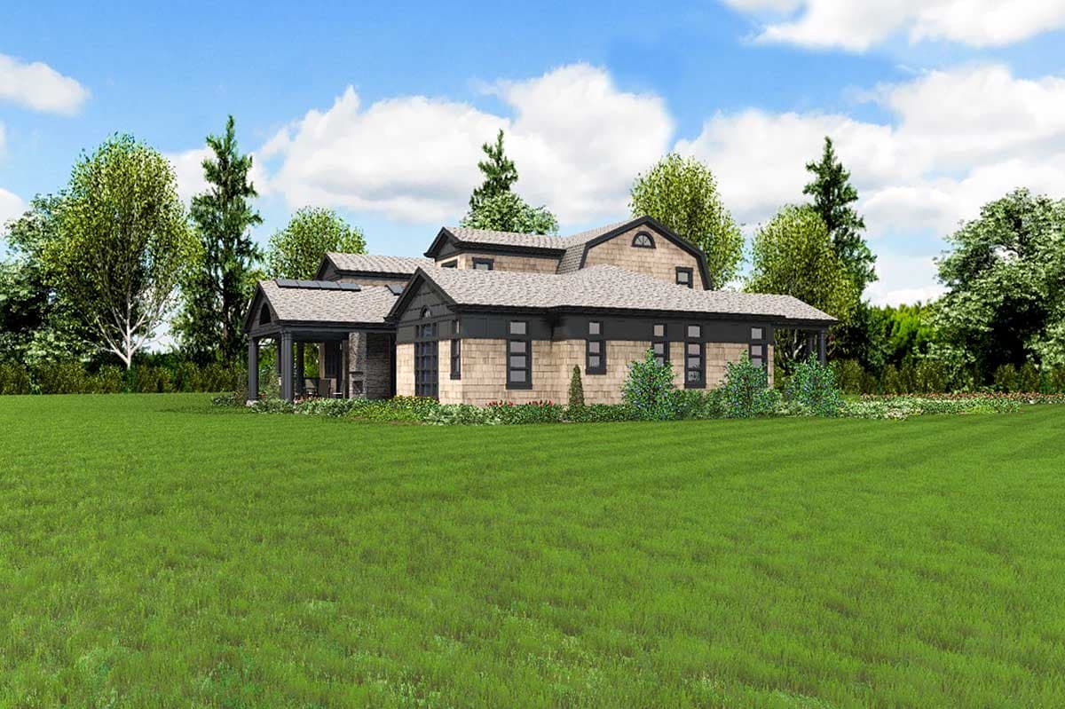 Plan 69580AM: Northwest Home with Hobby Room and Wine Cellar - Image #62 - Craftsman, Northwest, Shingle