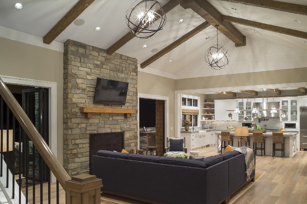 Plan 69580AM: Northwest Home with Hobby Room and Wine Cellar - Image #9 - Craftsman, Northwest, Shingle