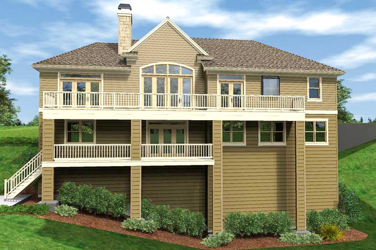 Plan 69581AM: Rec Room with Wine Cellar - Image #10 - Northwest, Traditional