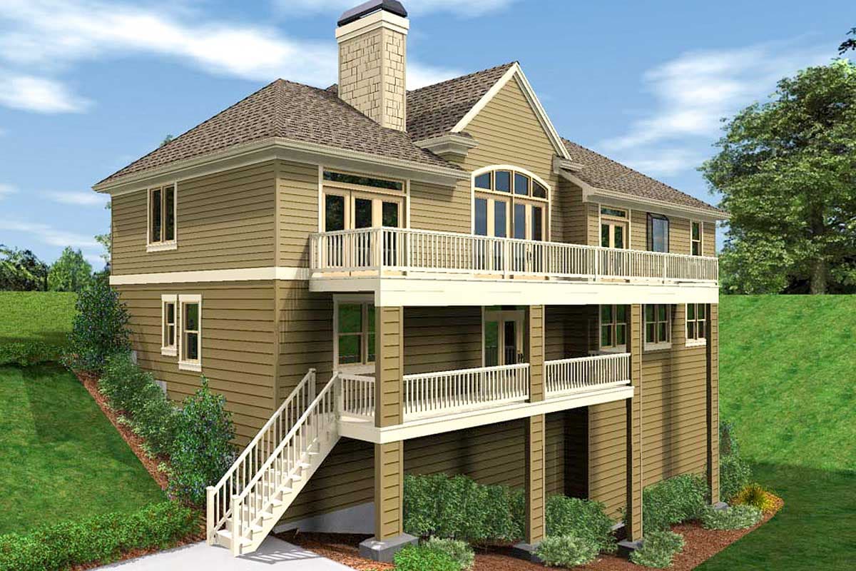 Plan 69581AM: Rec Room with Wine Cellar - Image #11 - Northwest, Traditional