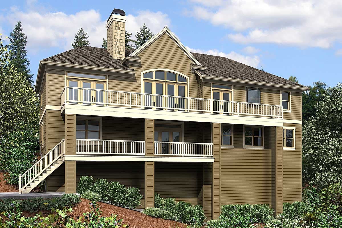 Plan 69581AM: Rec Room with Wine Cellar - Image #9 - Northwest, Traditional